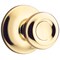 Kwikset Kwikset Tylo Polished Brass Passage Lockset 1-3/4 in. 92001-564 - alternate 1